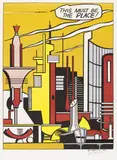 Roy Lichtenstein, This Must Be the Place, 1965, Offset lithograph in colors
