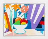 Tom Wesselmann, Still Life with Lilies and Mixed Fruit, 1997/98, Silkscreen in colors