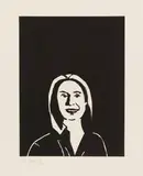 Alex Katz, You Smile and the Angels Sing, 2017, Photogravure