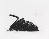 Bernar Venet, Effondrement Indeterminate Lines, 2014, Etching and aquatint