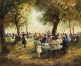 Otto Eduard Pippel, Münchner Wirtsgarten