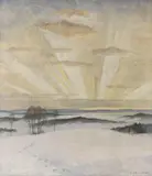 Rudolf Sieck, Morgen, 1925, Oil on canvas