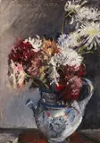 Lovis Corinth, Chrysanthemen im Krug, 1918, Oil on canvas