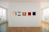 Anima Mundi 41-5 by Imi Knoebel, 2015, Acrylic on aluminum. Five parts, sold Dec 2018