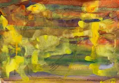 18.4.88 by Gerhard Richter, 1988, Watercolor and graphite, sold Dec 2018
