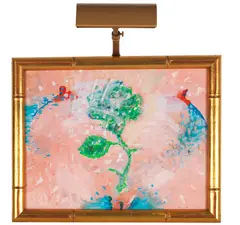 Paul Thek, Wild Irish Rose, 1980, Acrylic on canvas, in artist frame with picture...