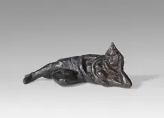 Schlangenbeschwörerin by Max Beckmann, 1950, Bronze with dark brown patina, sold Dec 2018