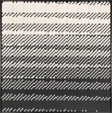 Game 10 x 10 - Logical Course - Every Third Field by Ryszard Winiarski, 1976, Acrylic on canvas, sold Dec 2018