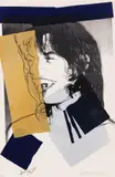 Mick Jagger by Andy Warhol, 1975, Farbserigrafie auf Velin, sold Dec 2018
