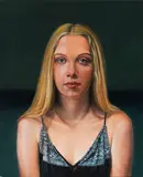 Aris Kalaizis, Lieschen (Estin), 2017, Oil on canvas