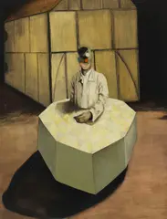 Benedikt Hipp, Das Leibeigenband, 2009, Oil