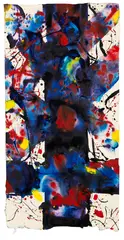 Untitled (SF 79-549) by Sam Francis, 1979, Acrylic on paper, sold Dec 2018