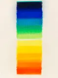 Heinz Mack, Ohne Titel (klassische Farbchromatik), 1966, Pastel