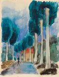 Gabriele Münter, Eine Allee in Séveres (Straße)