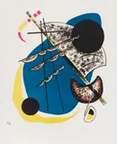 Wassily Kandinsky, Kleine Welten II, 1922, Lithograph in colors
