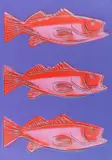 Fish by Andy Warhol, 1983, Silkscreen in colors, sold Dec 2018