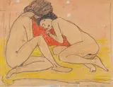 Otto Mueller, Zwei Mädchen