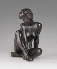 Fritz Klimsch, Beschaulichkeit, Vor 1924, Bronze