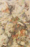 Bernard Schultze, Merlin in der Landschaft verborgen, 1979, Watercolor