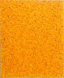 Kuno Gonschior, Fine and mellow orange, 1987, Oil on canvas