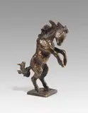 Steigendes Pony (Pony auf der Hinterhand) by Renée Sintenis, 1938, Bronze, sold Dec 2018