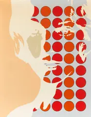 Zwanziger by Werner Berges, 1971, Acrylic on canvas, sold Dec 2018