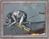 Vladimir Veličković, Trétuchement (Fig. 1), 1979, Oil on canvas