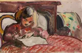 Louis Valtat, Enfant écrivant