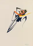 Burhan Doğançay, Ohne Titel, 1982, Gouache