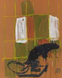 Markus Lüpertz, Ohne Titel, Wohl um 1995, Mixed media