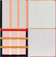 Ommnom by Imi Knoebel, 2009, Acrylic, sold Dec 2018