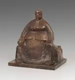 Ernst Barlach, Sitzendes Weib
