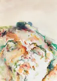 (d. i. Kassab-Bachi Marwan) Marwan, Gesicht VII, 1973, Watercolor