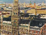 Arnold Balwé, Blick auf München