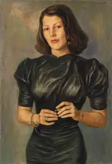 Kurt Weinhold, Porträt, 1948, Oil on canvas