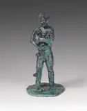 Jörg Immendorff, Malerstamm Anselm, 2002, Bronze