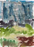 Günther Förg, Watercolours, 2006, Watercolor