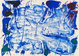 Coldest Stone by Sam Francis, 1960, Lithograph in colors, sold Dec 2018