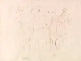 Hafenszene Frankreich by George Grosz, 1925, Pen and India ink drawing, sold Dec 2018