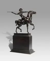 Franz von Stuck, Amazone, 1897, Bronze