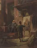 Carl Spitzweg, Der Maler