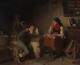 Franz Defregger, Die Märchenerzählerin