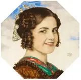 Franz von Stuck, Porträt der Tochter Mary