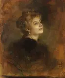 Franz von Lenbach, Lily von Poschinger, 1900, Oil on canvas