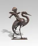 C. Paul Jennewein, Cupido und Kranich, 1923/24, Bronze