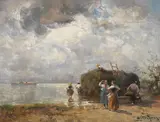 Josef Wopfner, Heuschiff am Chiemsee