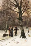 Friedrich Kallmorgen, Wald im Winter