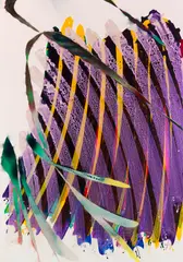Katharina Grosse, Ohne Titel, 2010, Acrylic on canvas