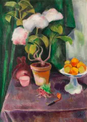 Max Pechstein, Blumenstillleben, 1913, Oil on canvas