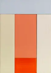 Imi Knoebel, Porträt 98-32, 1998, Acrylic on panel